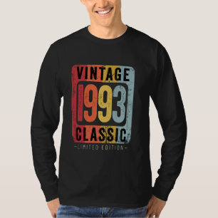Camiseta 31 años Vintage 1993 31ª decoración de cumpleaños