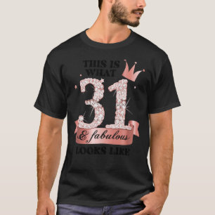Camiseta 31 Y Fabuloso Grupo Rosa Y Fiesta Blanco Canso