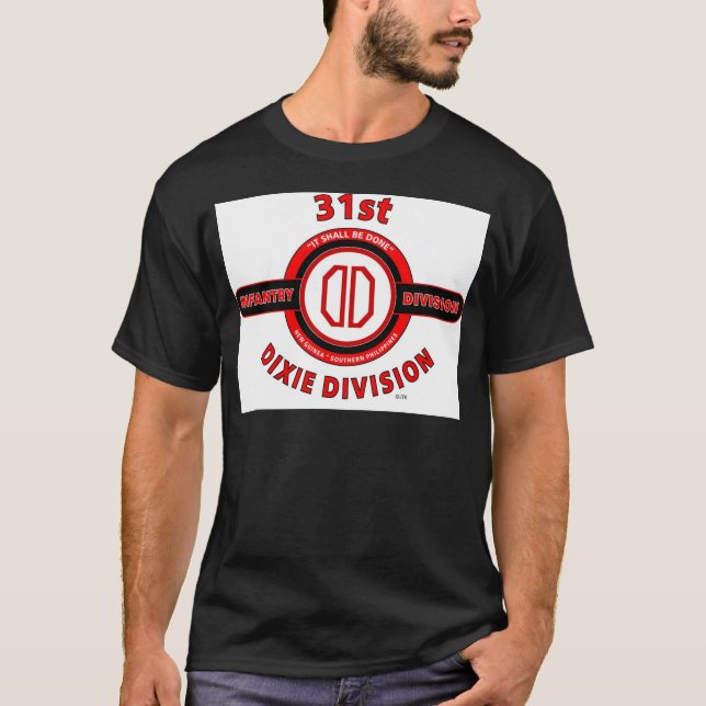 Camiseta 31ro DIVISIÓN de INFANTERÍA "DIVISIÓN de DIXIE " (Anverso)