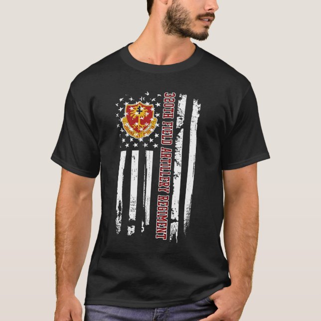 Camiseta 320.º Regimiento de Artillería Veteranos Da (Anverso)