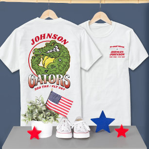 Camiseta 320 Gators Air Force BMT Color de la luz de gradua