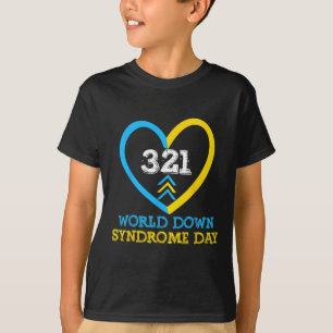Camiseta 321 Día Mundial de Concienciación sobre el Síndrom