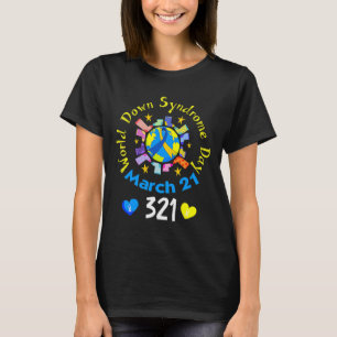 Camiseta 321 Día Mundial de Concienciación sobre el Síndrom