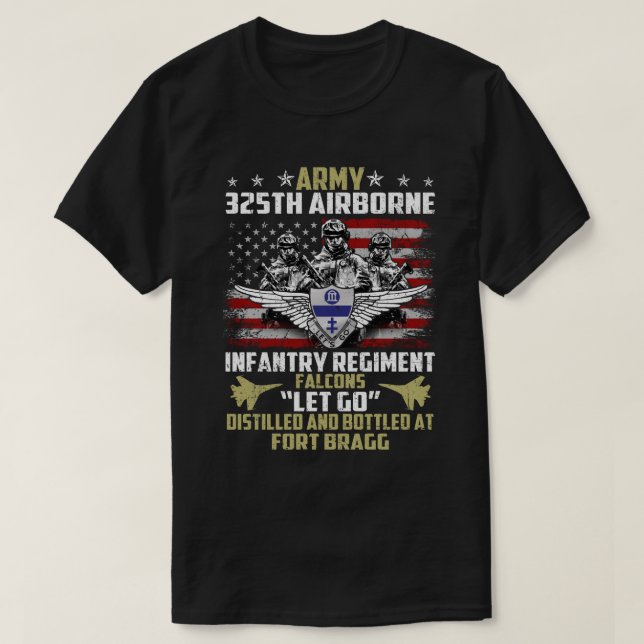 Camiseta 325th Airborne Infantry Regiment  (Diseño del anverso)