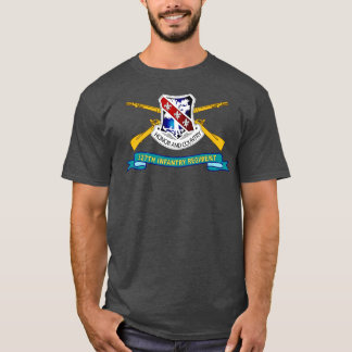 Camiseta 327º Regimiento de Infantería DUI w Br Ribbon X