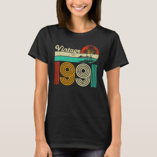Camiseta 32.ª Vintage de cumpleaños 1991 Mujeres de 32 años