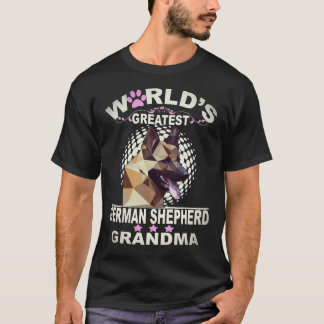 Camiseta 32 Abuela Alemana Pastor Alemán Más Grande Del Mun