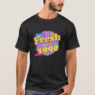 Camiseta 32 Aniversario Del Estilo Retro 90 De 1990