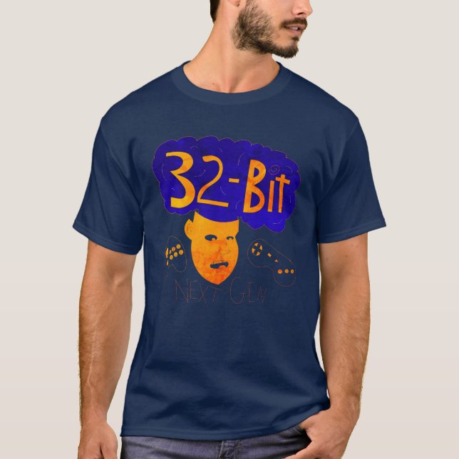 Camiseta 32 bits Next Gen (Anverso)