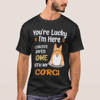 Camiseta 32 Eres Corgi Afortunado