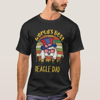 Camiseta 32 Mejor Papá Beagle del Mundo Beagle