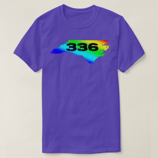 Camiseta 336 Arcoiris (Diseño del anverso)