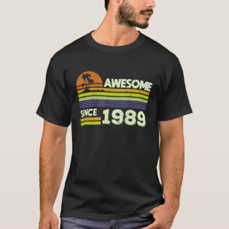 Camiseta 33.ª Famosa Desde 1989 33 Años