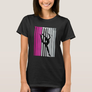 Camiseta 33.ª Gimnasia Rítmica Cumpleaños Baton Twi