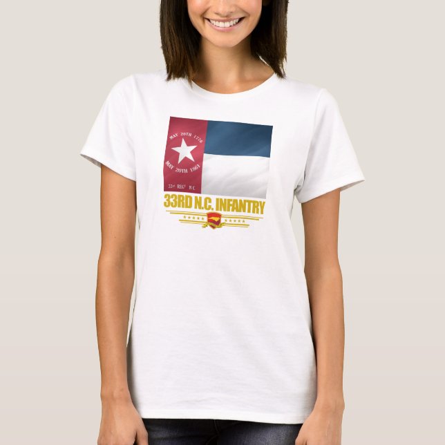 Camiseta 33.ª Infantería de Carolina del Norte (Anverso)