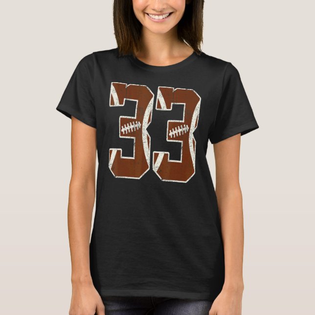 Camiseta 33.º Chica de 33 años (Anverso)