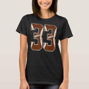 Camiseta 33.º Chica de 33 años