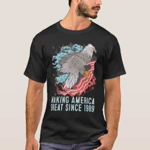 Camiseta 33.º cumpleaños haciendo grande a Estados Unidos d
