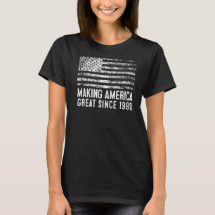 Camiseta 33.º cumpleaños haciendo grande a Estados Unidos d