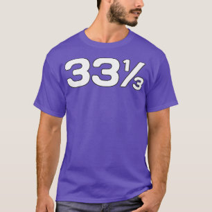 Camiseta 33.13 RPM para DJs de récords Premium