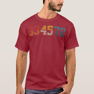 Camiseta 33 45 78 RPM Vintage Retro Vinyl Record DJ Music