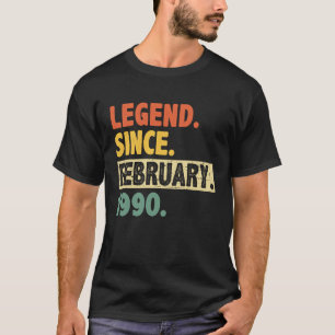 Camiseta 33 años alucinantes desde febrero de 1990 33 años