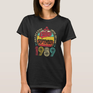 Camiseta 33 años de antigüedad impresionante desde septiemb