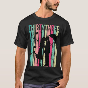 Camiseta 33 años de Boda Esposa Esposa Esposa 33 años de ed