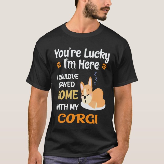 Camiseta 33 Eres Corgi Afortunado (Anverso)