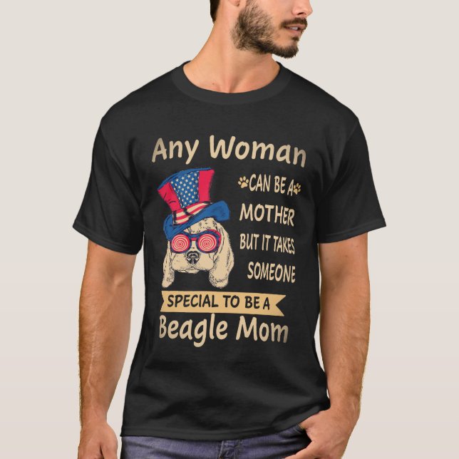 Camiseta 33 Especial Para Ser Una Mamá Beagle Beagle (Anverso)