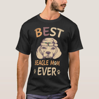Camiseta 33 Mejor Mamá Beagle de Todos los Tiempos Beagle