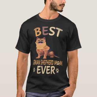 Camiseta 33 Mejor Mamá de Pastor Alemán de Todos los Tiempo