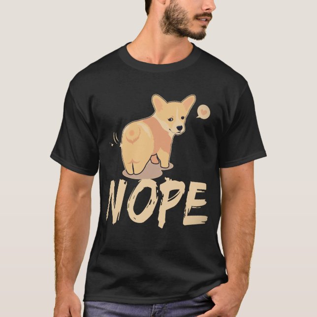 Camiseta 33 Nope - Corgi (Anverso)