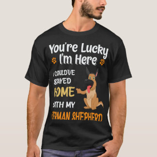 Camiseta 33 Tienes Suerte De Que Esté Aquí Pudo Haber Me Qu
