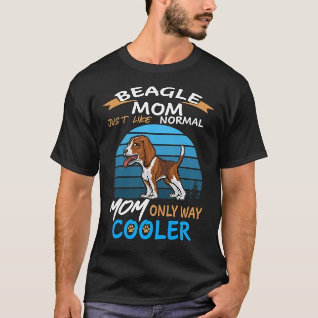 Camiseta 341 Beagle Mom Cooler (Anverso)