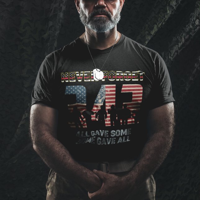 Camiseta 343 Bomberos Nunca Olvidan Que Todos Dieron El 21º (Subido por el creador)