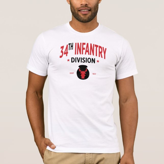Camiseta 34.ª División de Infantería - Ejército de los Esta (Anverso)