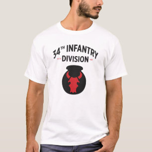 Camiseta 34.ª División de Infantería Ejército de los Estado