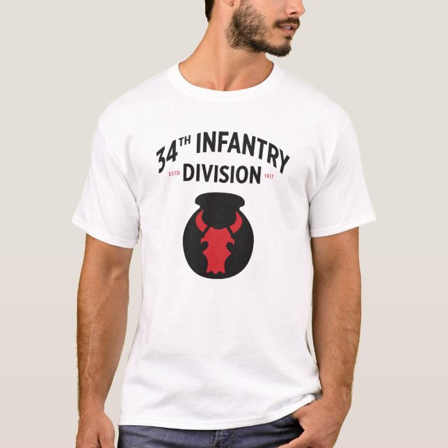 Camiseta 34.ª División de Infantería Ejército de los Estado (Anverso)