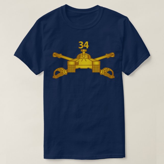 Camiseta 34.ª Rama de Armadores del Regimiento de Armamento (Diseño del anverso)