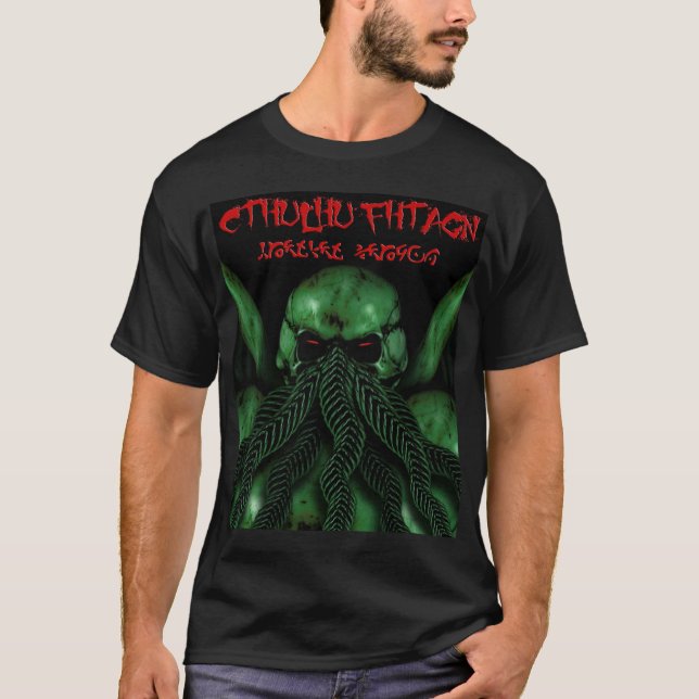 Camiseta $34,95 Cthulhu Fhtagn (Anverso)