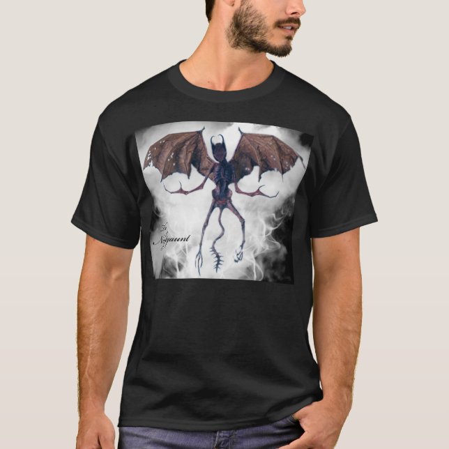 Camiseta $34,95 Nightgaunt de HPL (Anverso)