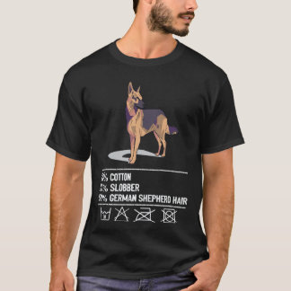 Camiseta 34 Algodón Baba Alemán pastor alemán pelo pastor a