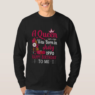 Camiseta 34 Años De Altura, Nació Una Reina El 1 De Julio