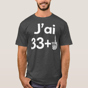 Camiseta 34 años Hombres Cumpleaños Mujeres Skeleton Regalo