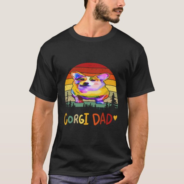 Camiseta 34 Corgi Papá Corgi (Anverso)