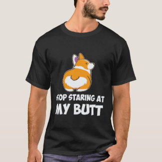 Camiseta 34 Deja de Mirar Mi Trasero Corgi