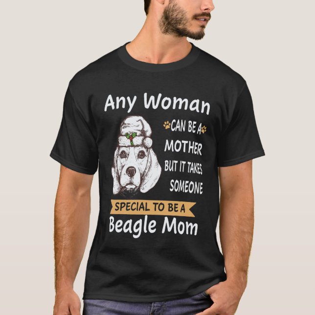Camiseta 34 Especial Para Ser Una Mamá Beagle Beagle (Anverso)