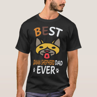 Camiseta 34 Mejor Pastor Alemán Papá Nunca Pastor Alemán