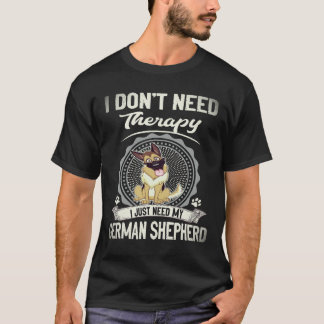 Camiseta 34 No Necesito Terapia Solo Necesito Mi Pastor Ale